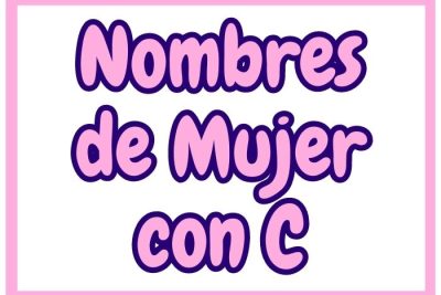 Nombres de Mujer con C