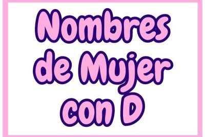 Nombres de Mujer con D