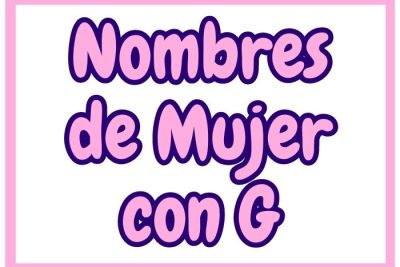 Nombres de Mujer con G
