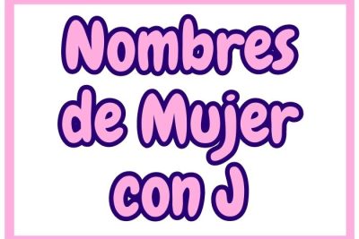 Nombres de Mujer con J