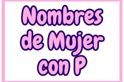 Nombres de Mujer con P