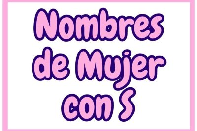 Nombres de Mujer con S
