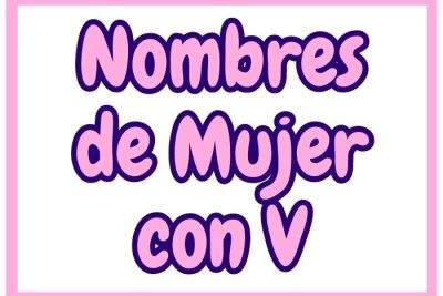 Nombres de Mujer con V
