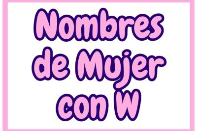 Nombres de Mujer con W