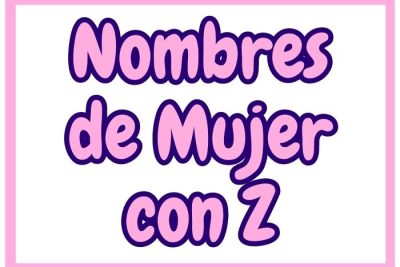 Nombres de Mujer con Z