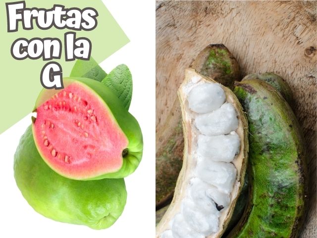 fruta con la g