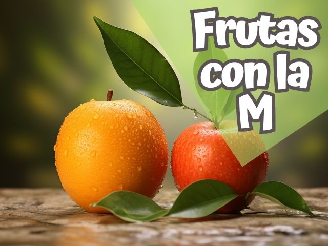 fruta con la m