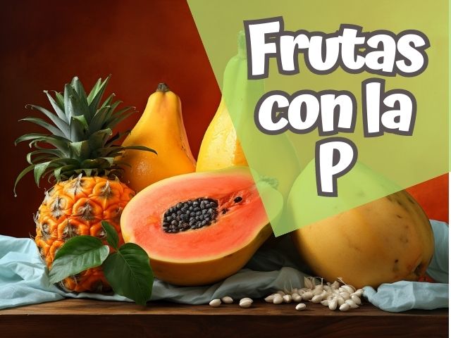 fruta con la p