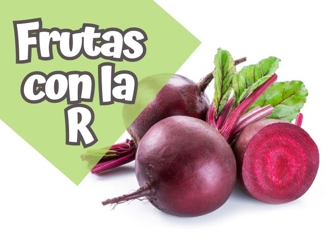 fruta con la r