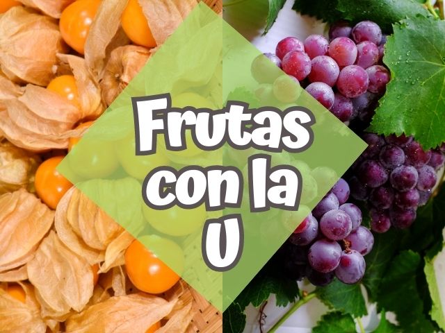 fruta con la u