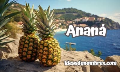 Ananá - Fruta con la letra a
