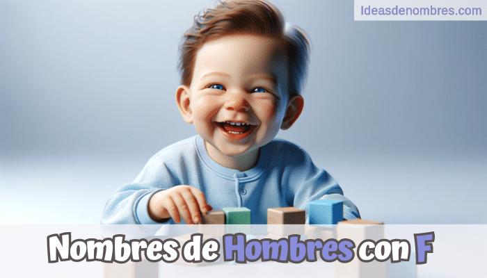 Nombres de hombres con F