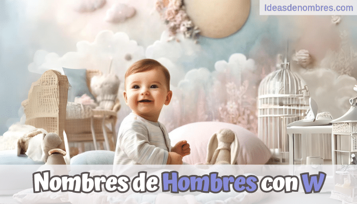 Nombres de hombres con W